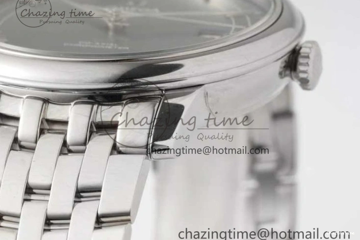 0429 De Ville SS DIWF 1:1 Best Edition Light Blue Dial SS Markers on SS Bracelet MIYOTA TopPick 7850